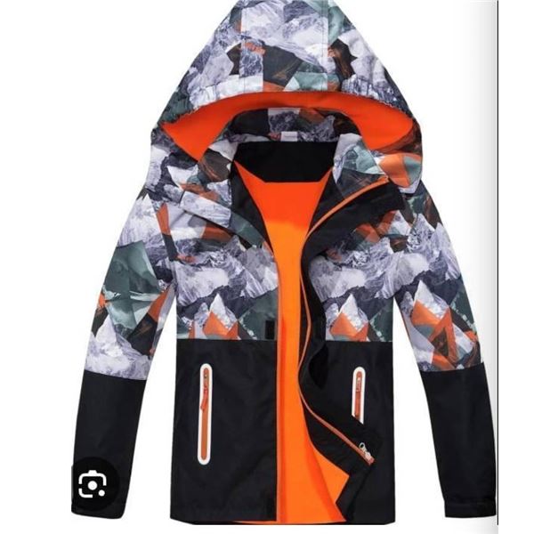 TopSkyKids Decathee Kids Raincoat with Fleece Windbreaker Size 6-7