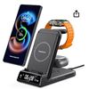 Image 1 : SwanScout XF-C01SG Multifunctional Wireless Charging Station
