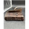 Image 4 : Leather-bound Journal With Key and Handmade Features
