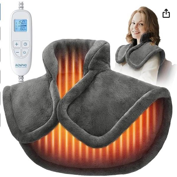 RENPHO Heat Wrap Electric for Neck Shoulders and Back
