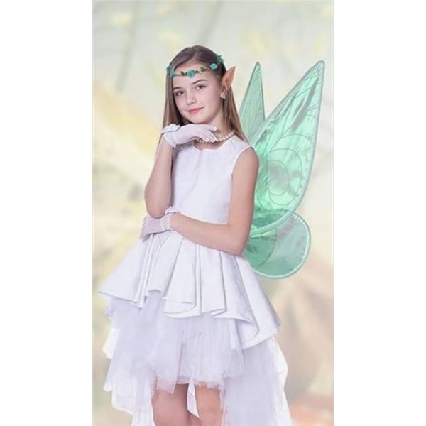 Green Fairy-Style Wings Set