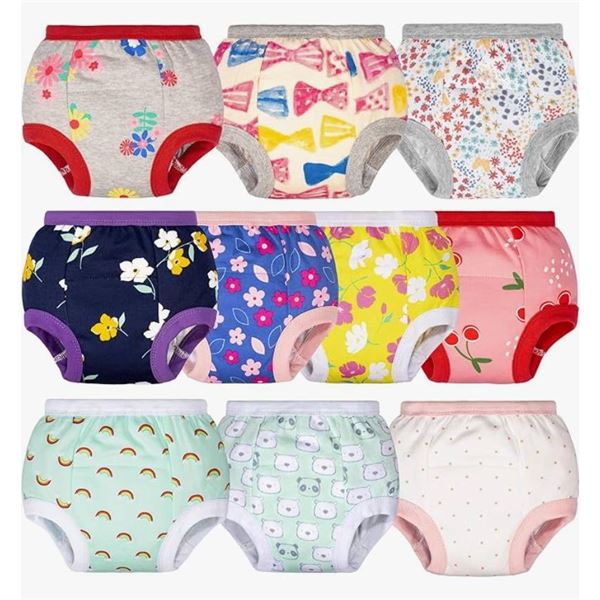 Kids’ Training Underwear, 4T, 10-Pack, **Colors May Vary**