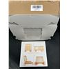 Image 3 : 100 pc Foldable White Paper Boxes with Transparent Window Panel **May Vary From Stock Photo**