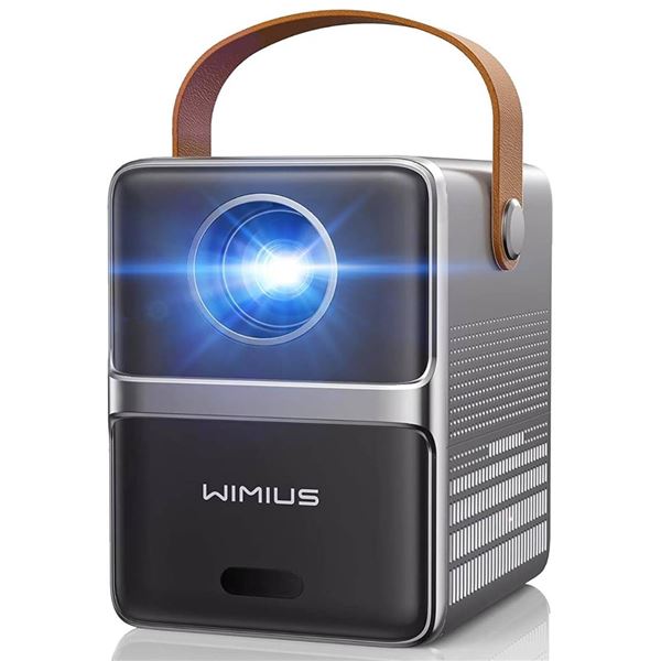 WiMiUS P61 Video Projector with HDMI and Electric Focus