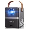 Image 1 : WiMiUS P61 Video Projector with HDMI and Electric Focus