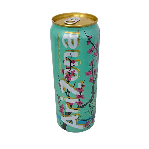 Arizona Green Tea with Ginseng and Honey, 23 fl oz, Lot of 24 Cans