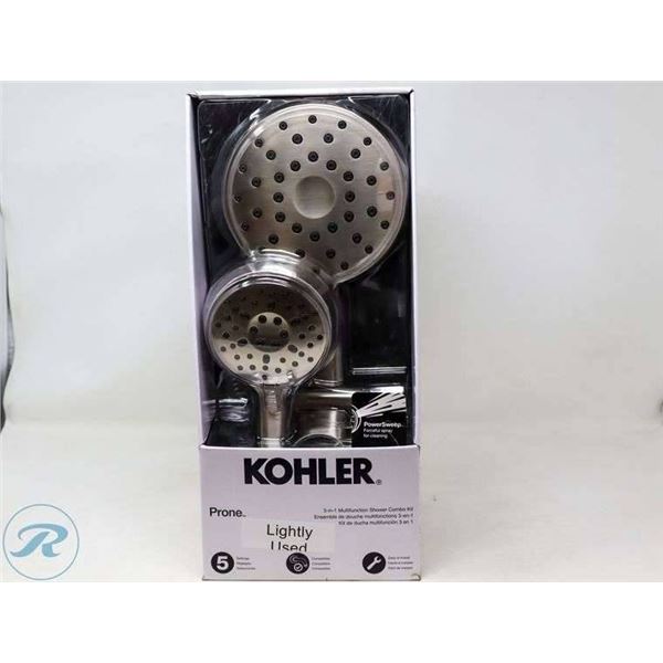 Kohler Prone 5060 Handshower and Showerhead Set with 5 Spray Features