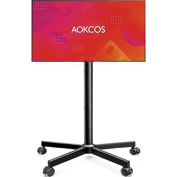 AVOCOOS TC-B206NB TV Cart with Adjustable Stand