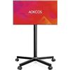 Image 1 : AVOCOOS TC-B206NB TV Cart with Adjustable Stand