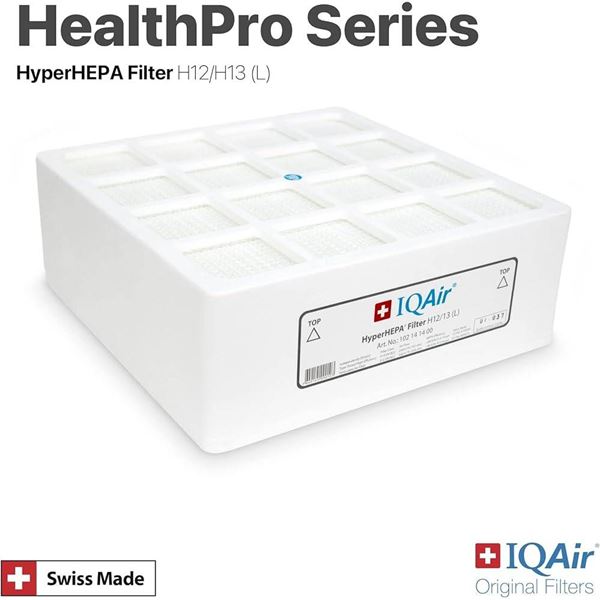 IQAir HyperHEPA Filter H12/13 L, Art No 102 14 14 00
