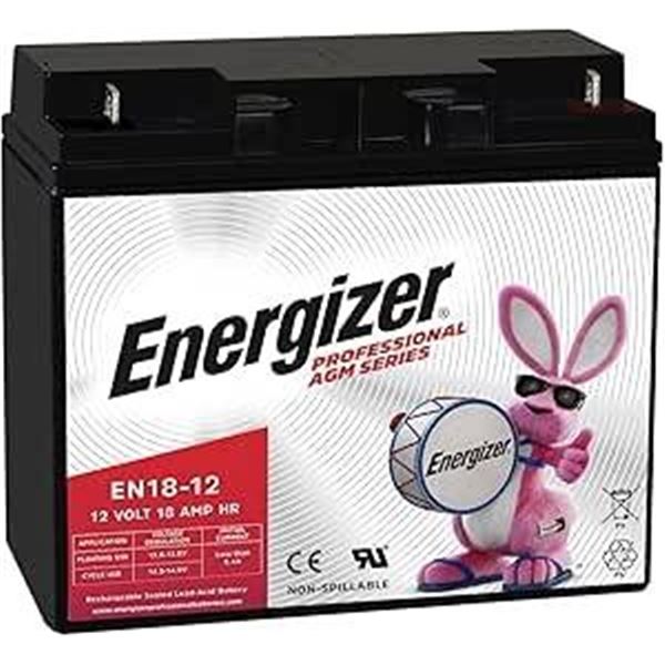 Energizer Professional AGM Series EN18-12 Battery 12V18Ah