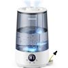 Image 1 : Homvana H101 Ultrasonic Humidifier With 3.6L Capacity and 34-Hour Runtime