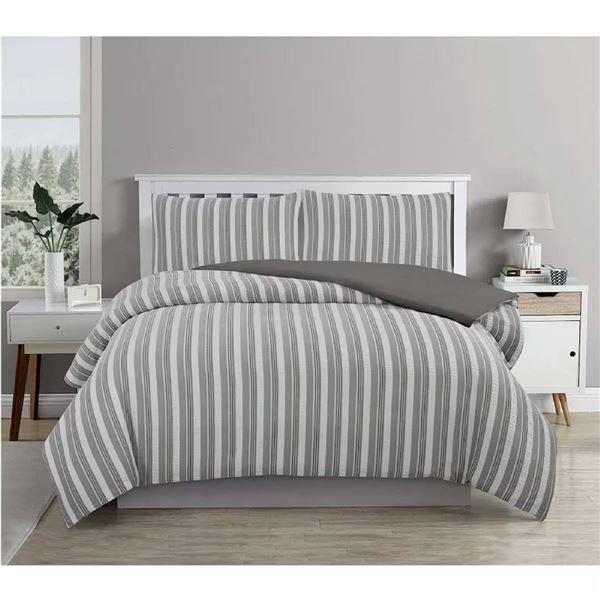 Comfy Bamboo World Queen Graham Comforter Set, 7 Pieces