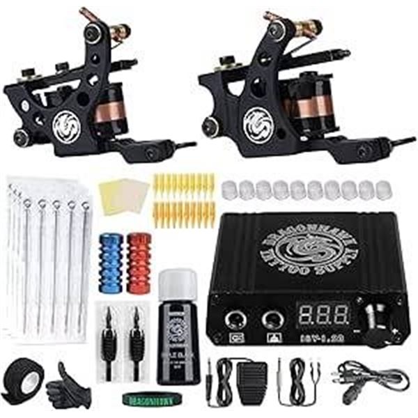 Dragonhawk Traditional Tattoo Kit with Model X003YKKK5J