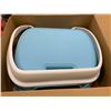 Image 2 : Kitten Litter Boxes Starter Kit,Cat Kitty Starter Kit for Indoor Cat Include High-Side Litter Tray B