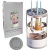 Image 1 : Electric Makeup Brush Cleaner With Spin Dry Function