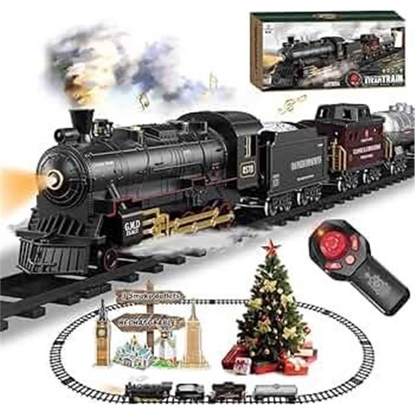 Collectible Remote Control Steam Train Set, Model 35-5B