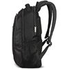 Image 1 : Black Nylon Backpack with Mesh Side Pockets and Top Handle