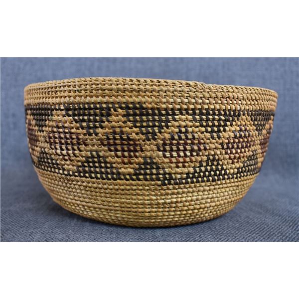 YOKUTS BASKETRY BOWL
