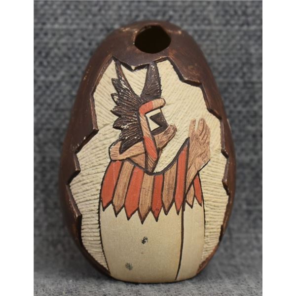 HOPI POTTERY VASE (LAWRENCE NAMOKI)