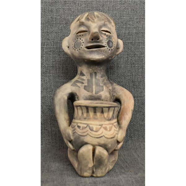 TESUQUE POTTERY RAIN GOD