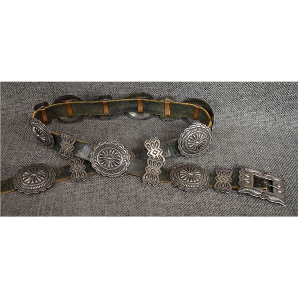 NAVAJO CONCHO BELT (ROGER SKEET JR.)