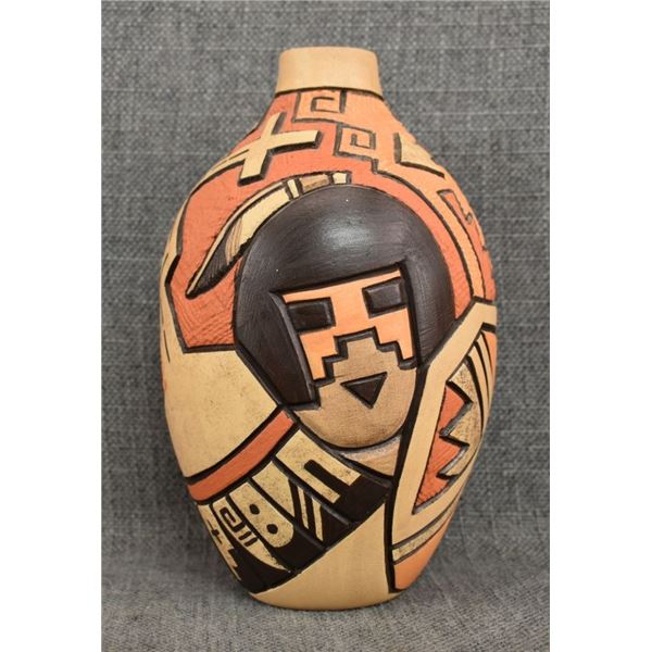 HOPI POTTERY VASE (CARLA NAMPEYO)