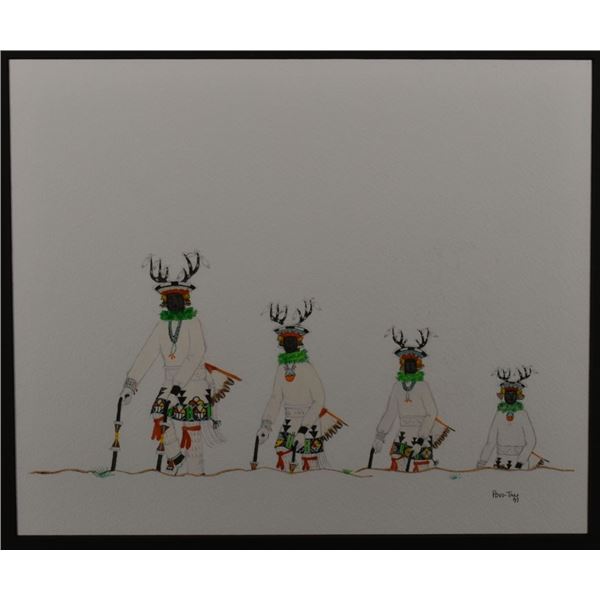 SAN JUAN PAINTING (PAUL MONTOYA "POVI-TAN")