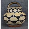Image 1 : SANTO DOMINGO POTTERY BASKETRY OLLA