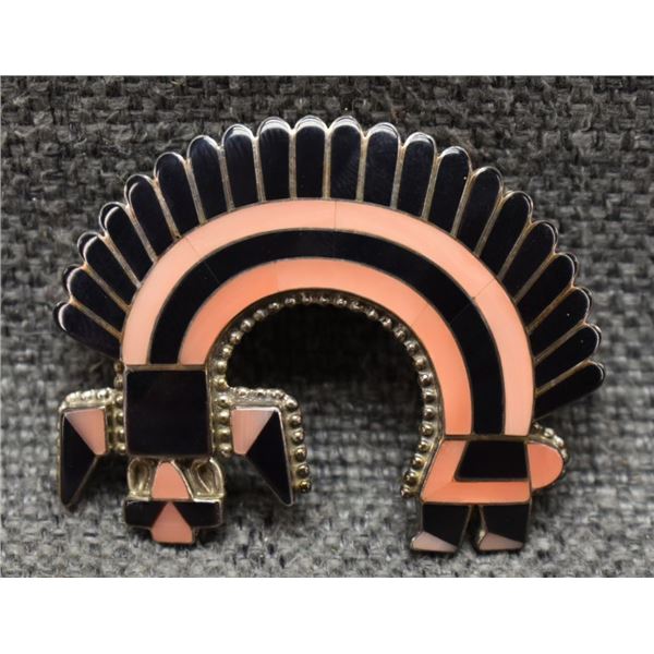 ZUNI PIN/PENDANT (FADRIAN AND VIVIAN BOWANNIE)