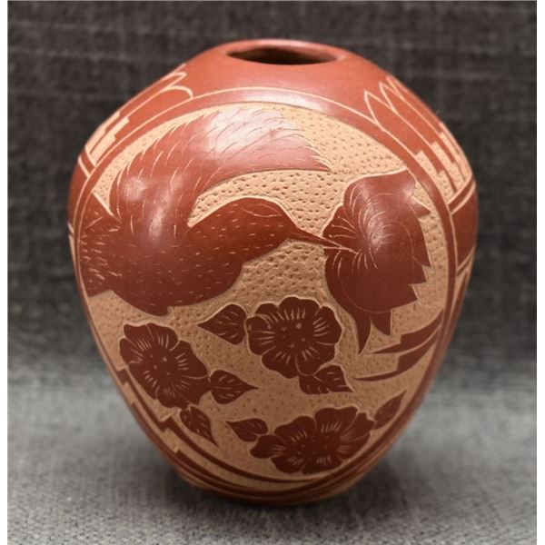 JEMEZ POTTERY VASE (BRENDA TAFOYA)