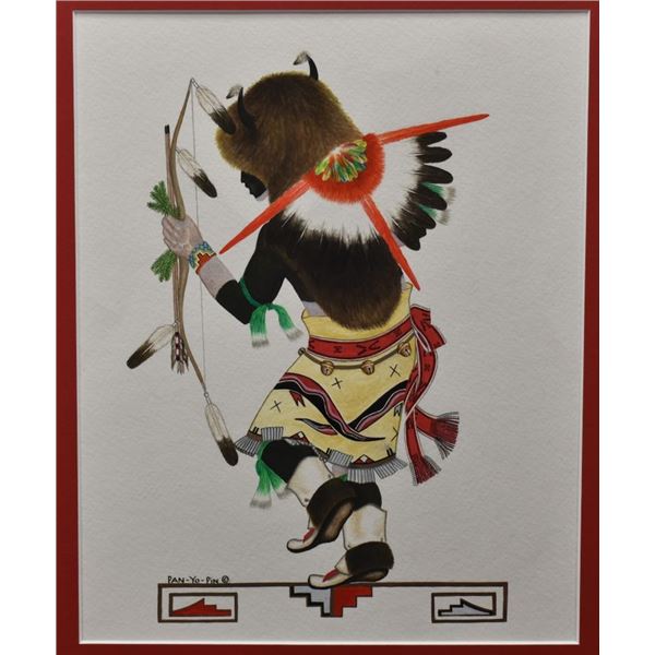 TESUQUE PAINTING (PAN-YO-PIN)