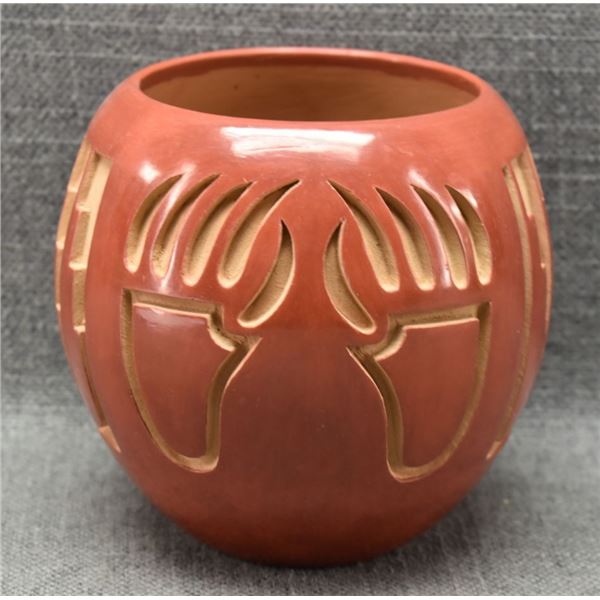 SANTA CLARA POTTERY JAR (ANNA ARCHULETA)