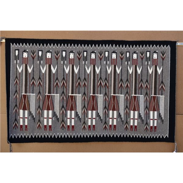 NAVAJO YEI TEXTILE