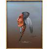 Image 1 : CREEK/SEMINOLE PAINTING (JOHHNY HAWK)