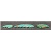 Image 5 : THREE TURQUOISE LEAVES