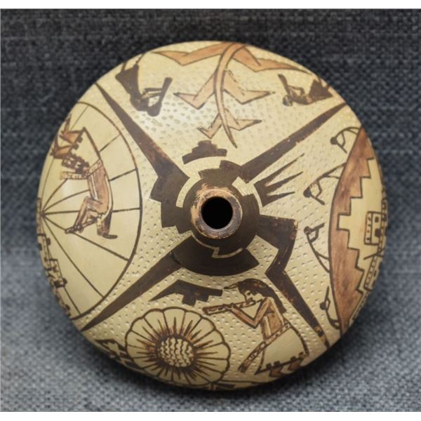 HOPI  POTTERY VASE (E HAMILTON)