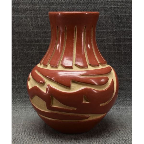 SANTA CLARA POTTERY BOWL (CHAVARRIA)