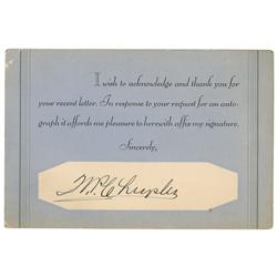 Walter P. Chrysler
