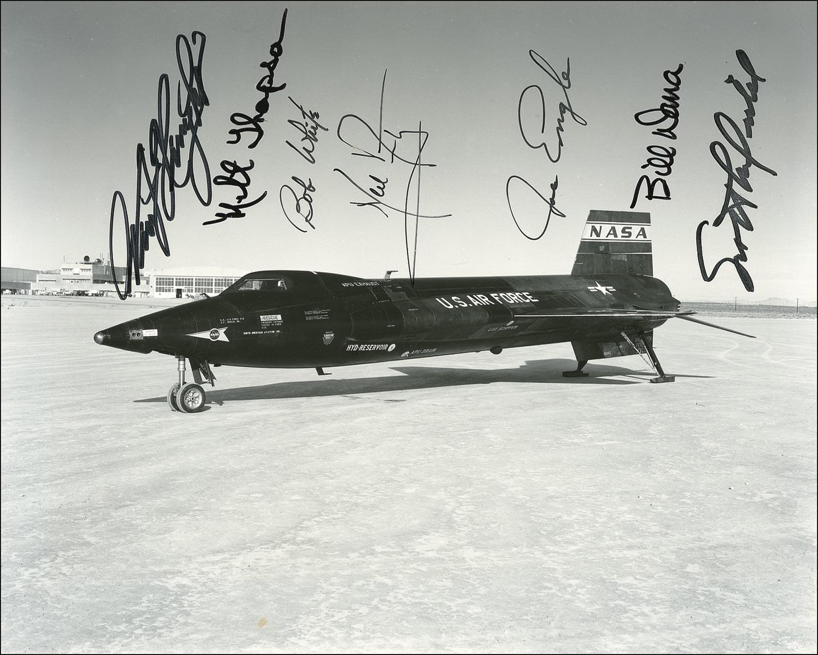 Neil Armstrong and X15 Pilots