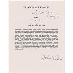 John le Carr&eacute;