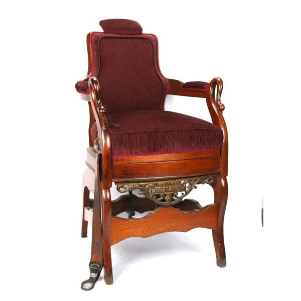 Will & Finck "Champion" Barber Chair.