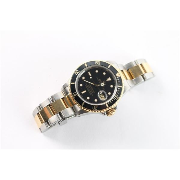 Rolex Submariner Two-Tone Watch.