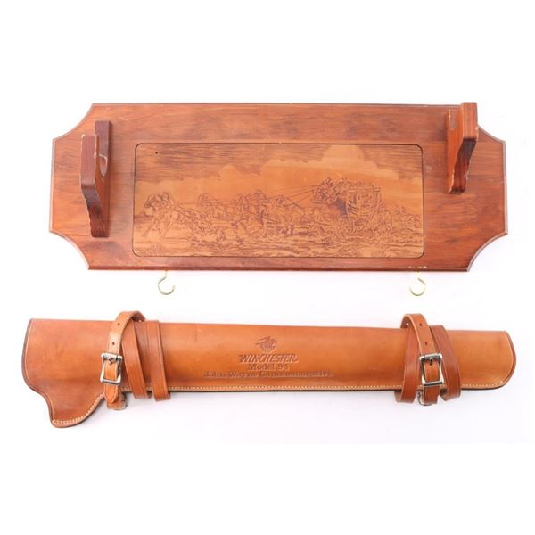 Winchester John Wayne Rifle Boot & Gun Rack.