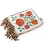 Image 3 : Native American Beaded Bag with Floral Motif.