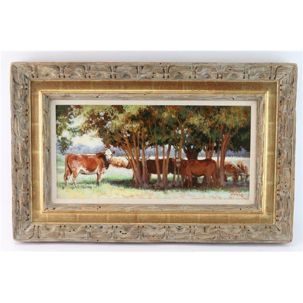 Original Oil on Board.