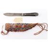 Image 1 : Sioux Beaded Scabbard and Knife.