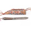 Image 3 : Sioux Beaded Scabbard and Knife.
