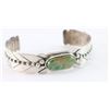 Image 2 : Navajo Green Turquoise Cuff.