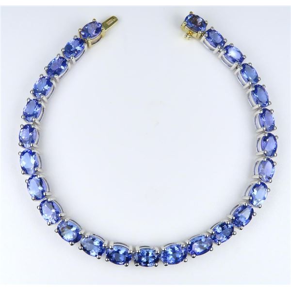 Beautiful AAA Quality Tanzanite Bracelet.